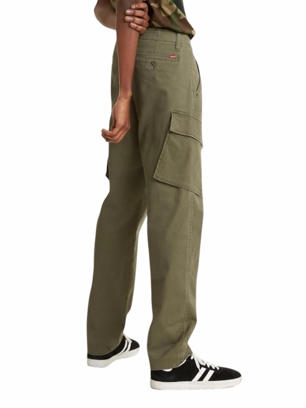 LEVI’S XX Tapered Cargo Men's Pants- Olive- 33x30 - Picture 6 of 9